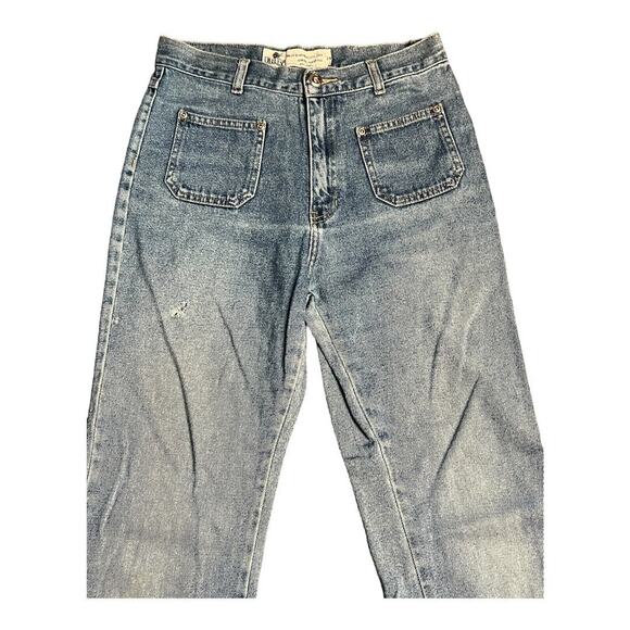 Billy Womens Jeans 29 x29.5 Vintage Retro Style Boot Cut Leg Casual Comfy - Picture 2 of 7